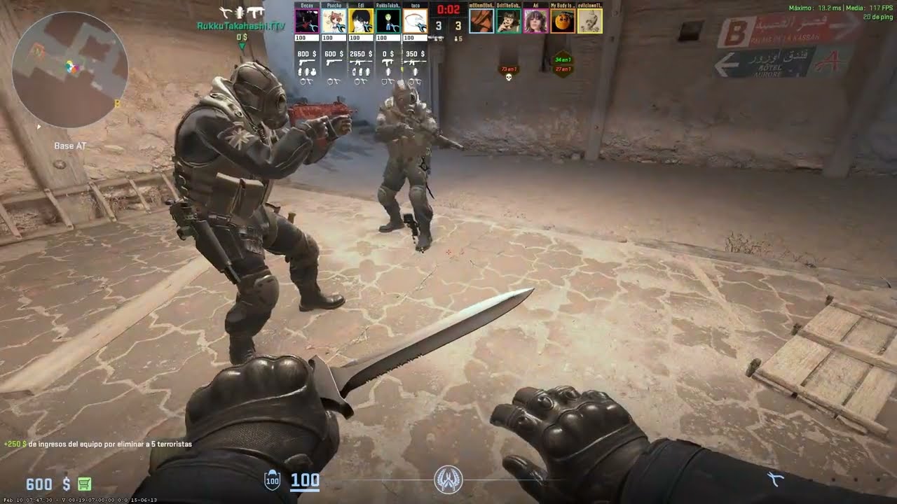 LAS MEJORES PLAYS DE DUST 2 EN COUNTER STRIKE 2