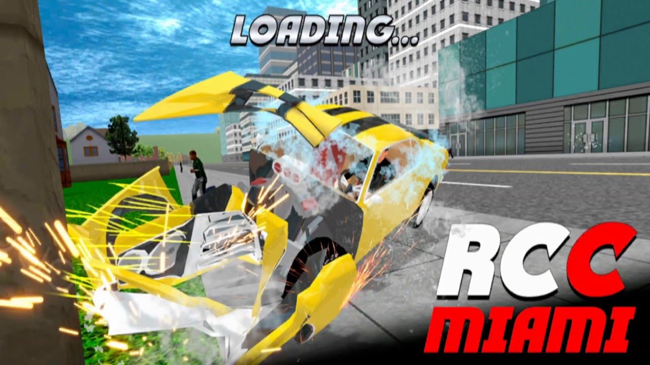 Real Car Crash Miami /Android Gameplay HD
