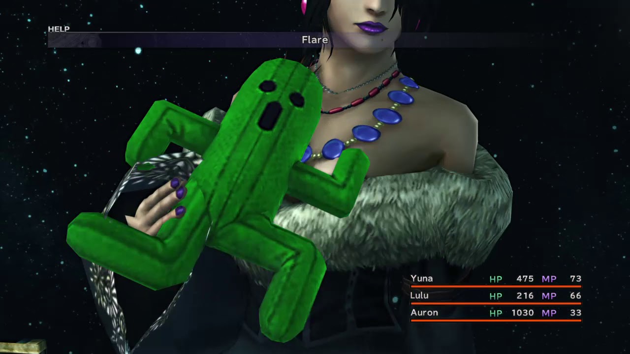 Final Fantasy X - Yunalesca (Ability Nodes Only, No Items/Overdrives/Summons)