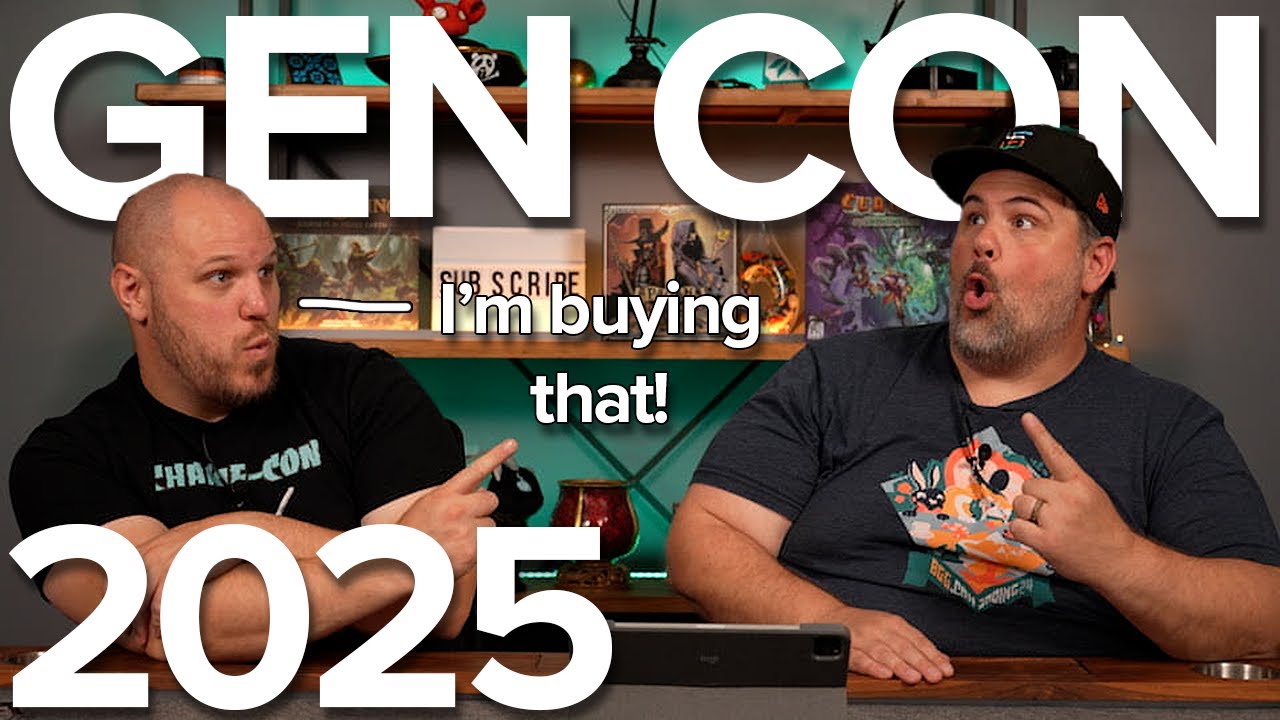 Our Most Anticipated Gen Con Games Ranked!