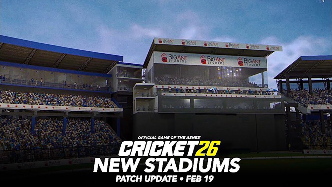 Обновление Cricket 26 &bull; Новые стадионы &bull; Обзор Cricket 26
