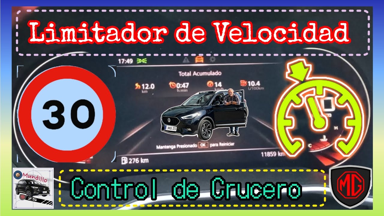 MG-Activar Control Crucero y Limitador de Velocidad (Sistema ASL)