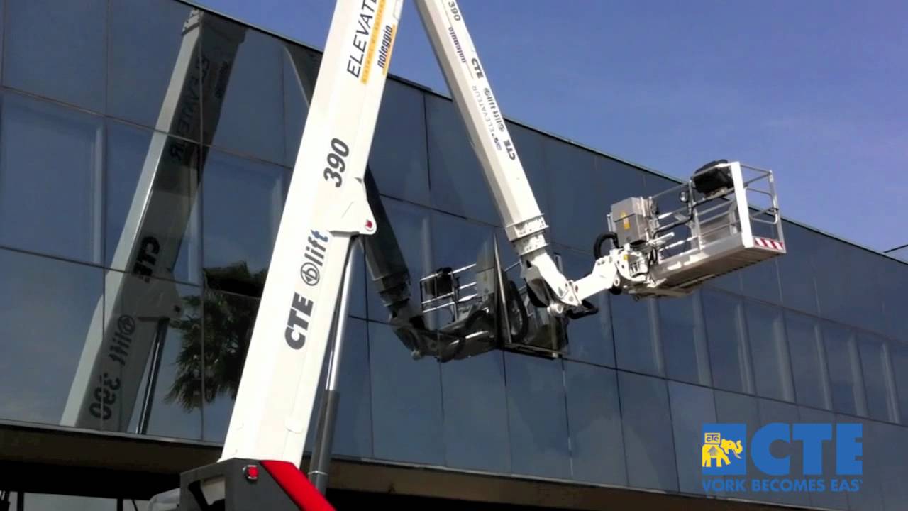 Piattaforma aerea telescopica B-Lift 390 High Range