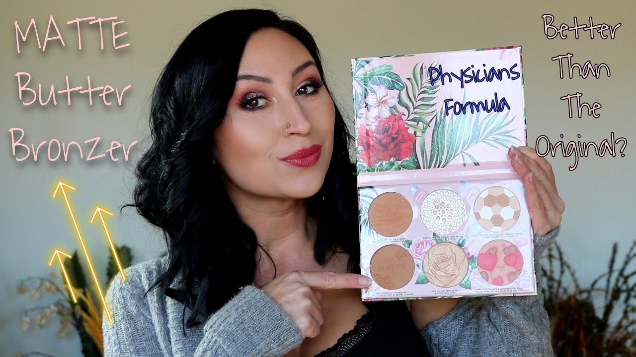 Physicians Formula MATTE Butter Bronzer | Physicians Formula all star palette review | Vanessa Elle