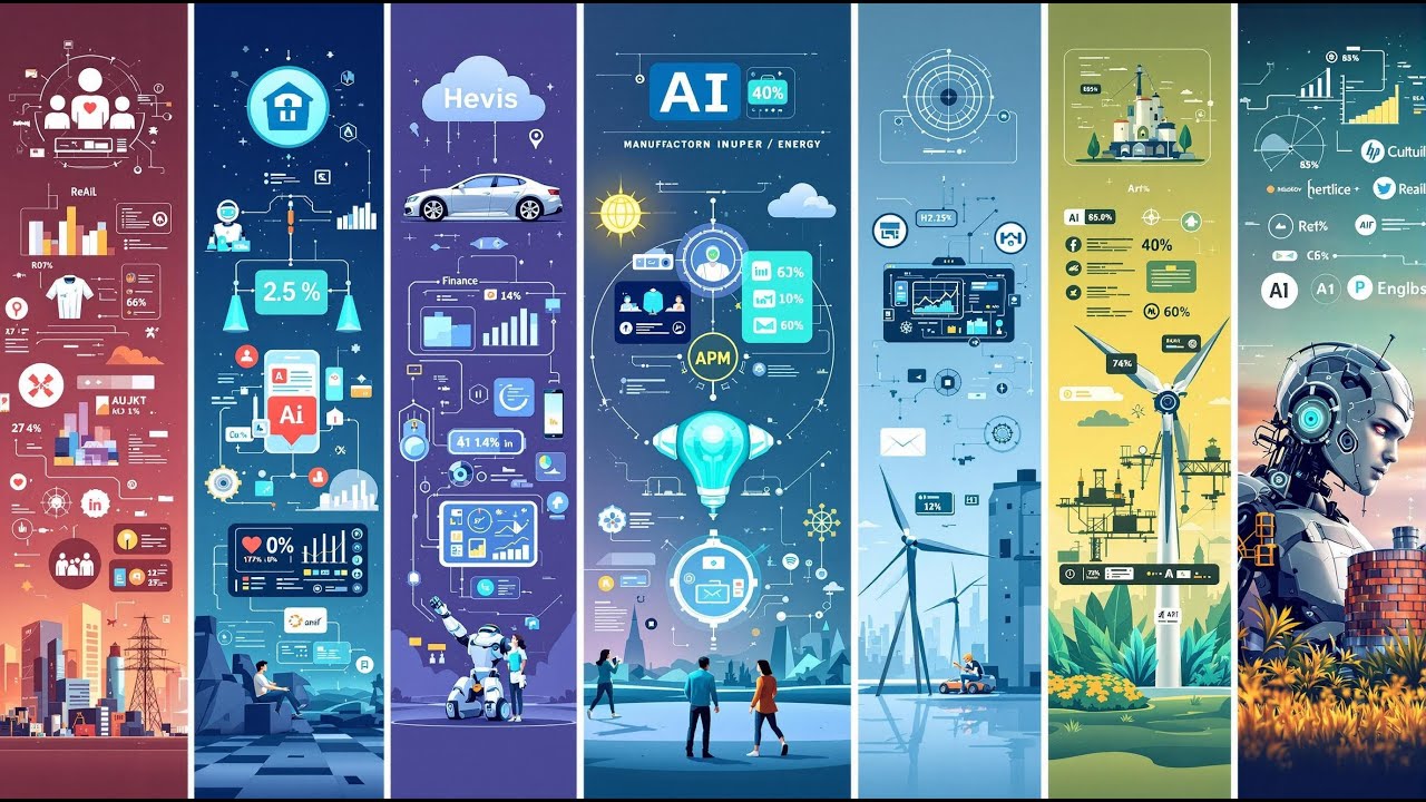 AI in 2025: Revolutionizing Healthcare, Finance, Manufacturing, and More