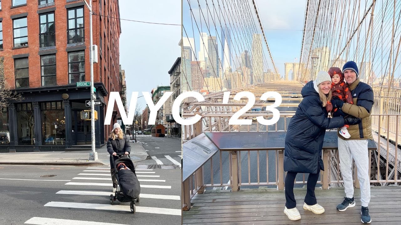 Met een dreumes naar New York - NYC '23 #1 - Annemerel vlog