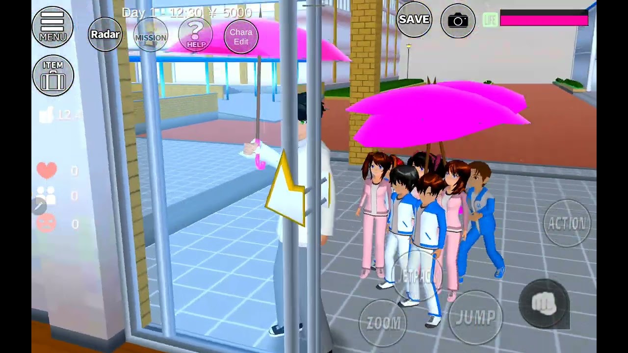 Короткометражная драма: «Жду, пока мама заберёт меня из школы» #sakuraschoolsimulator