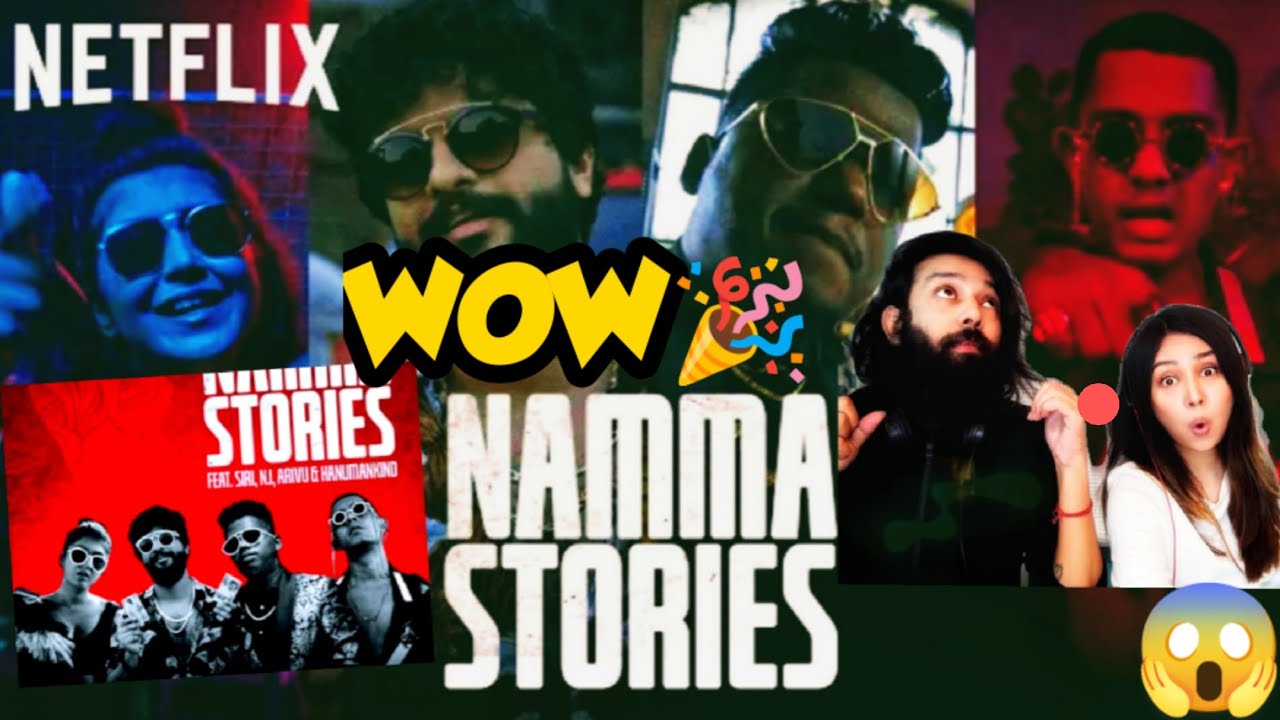 Couple Reaction| #NammaStories - The South Anthem| #NJ#Arivu#Siri& Hanumankind | #Nammastories