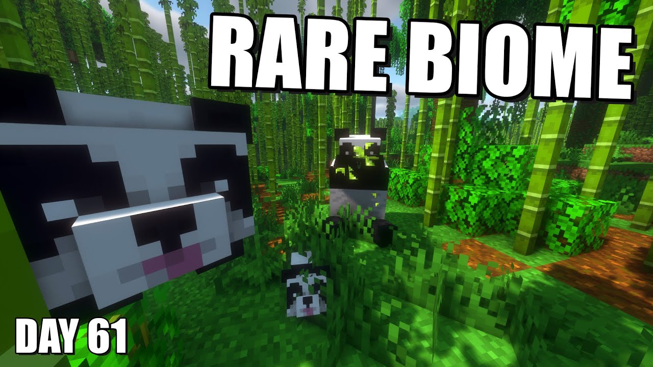 I TRIED TO FIND THIS RARE BIOME IN MINECRAFT