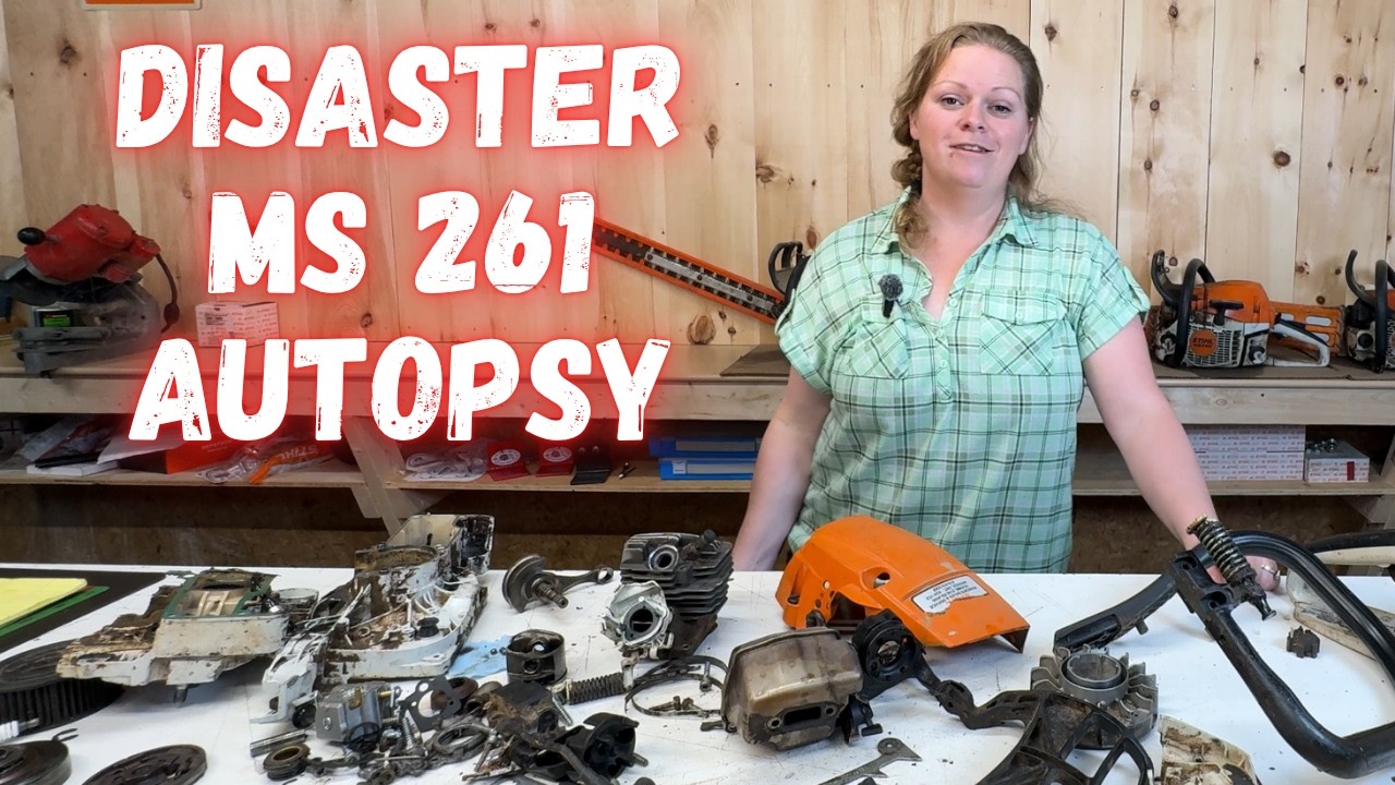 Part 1: BUYER BEWARE!  Destroyed Stihl MS261 Chainsaw