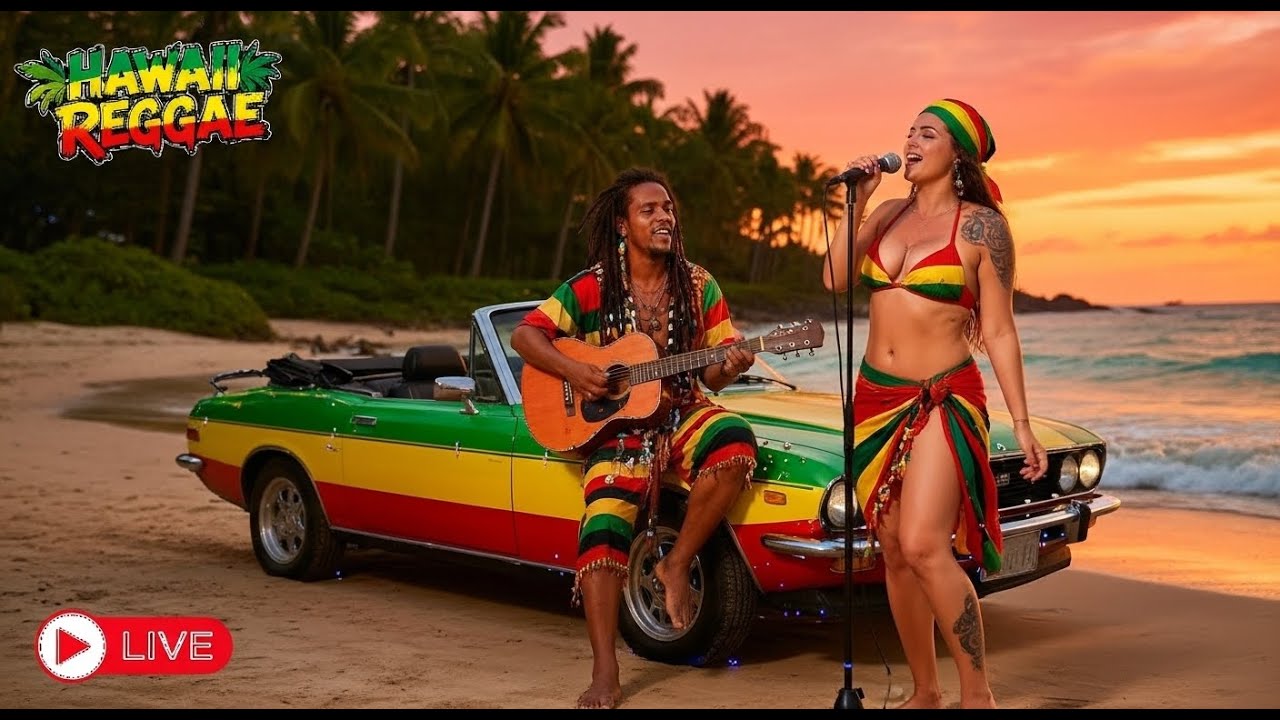🌤️ Tropical Breeze Reggae – Hawaiian Chill Beats for Calm Summer 🏖️