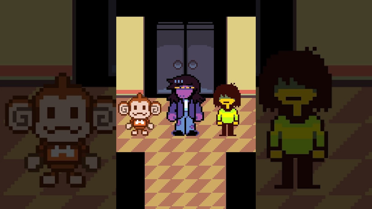 Deltarune x Super Monkey Ball #gmod #animation #shorts