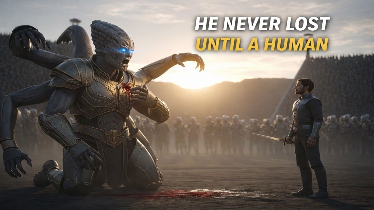 He Never Lost a Duel… Until a Human Challenged Him | HFY Sci-Fi Story| HFY | HFY Sci-Fi Story