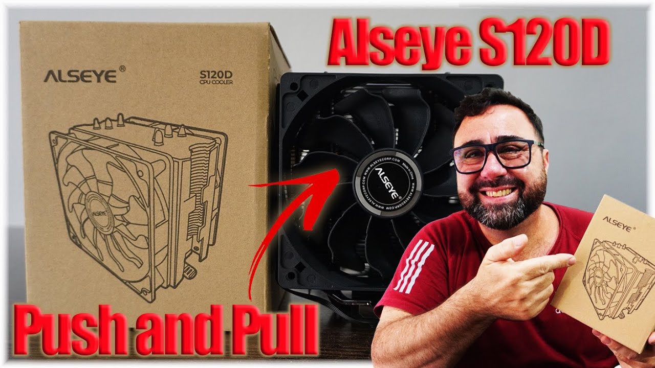 Push and pull por bajo precio - Cooler Alseye S120D