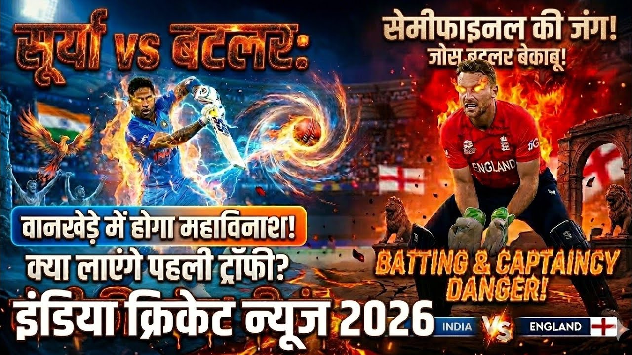 किसमें कितना है दम? भारत बनाम इंग्लैंड महामुकाबला, सूर्या रचेंगे इतिहास!😘