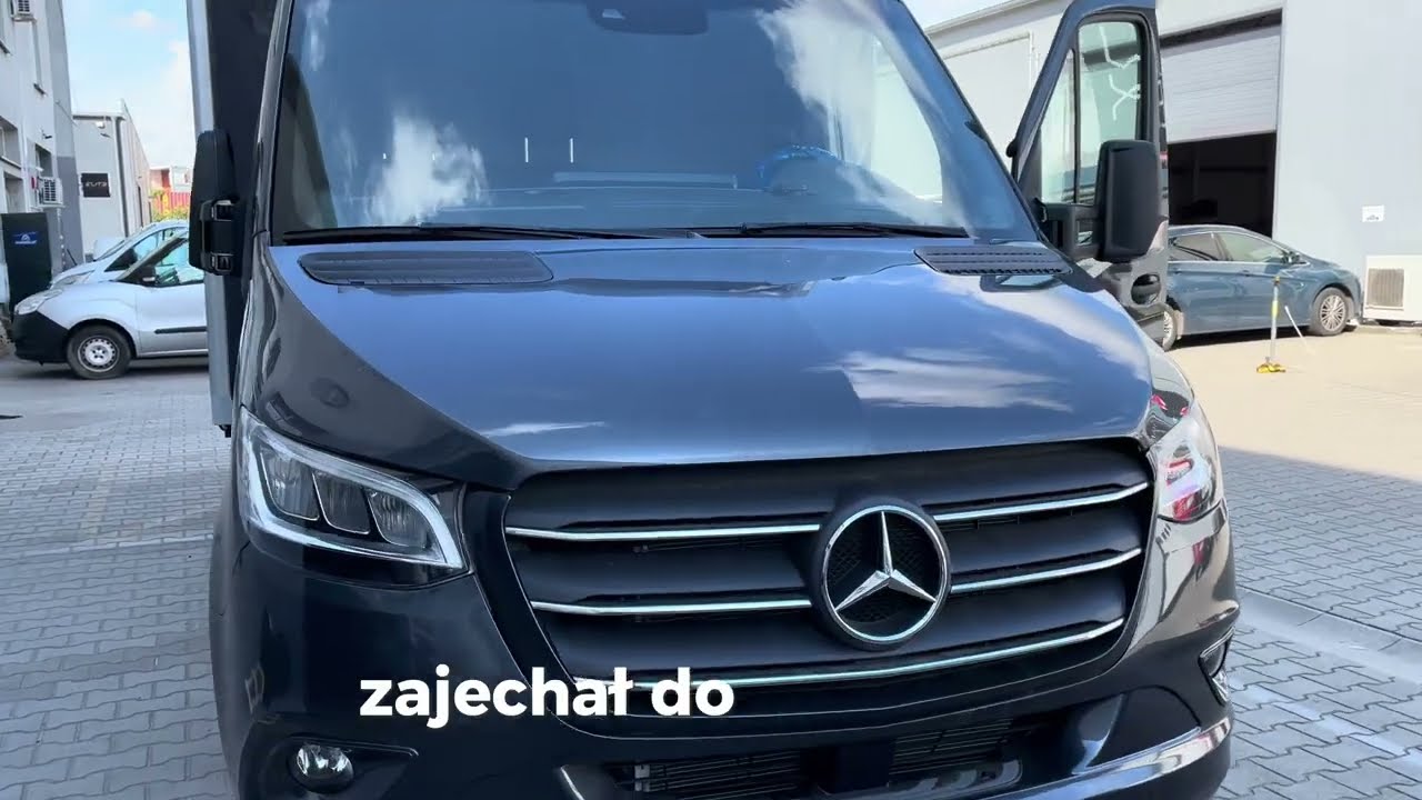Mercedes Sprinter - Kompleksowe wygłuszenie oraz nowe audio Plug&Play