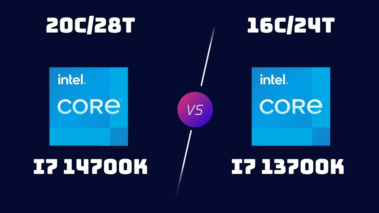 i7-14700K vs i7-13700K – Raptor Lake Refresh vs Alder Lake High-End Desktop CPU Duel