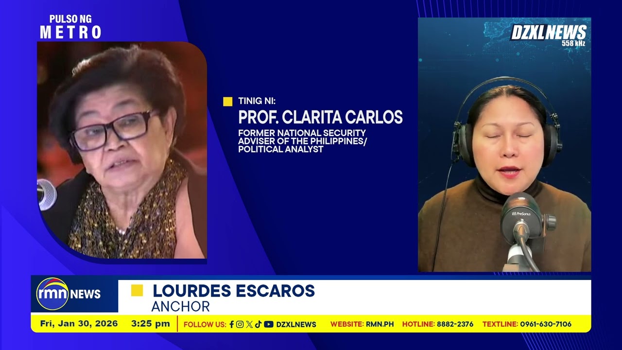 Hindi advisable ang persona-non-grata sa diplomat na ‘to —Carlos | DZXL News