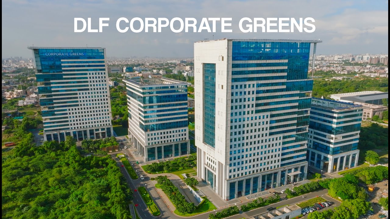 Drone Aerial Video of DLF Corporate Greens | Gurgaon Commercial Hub