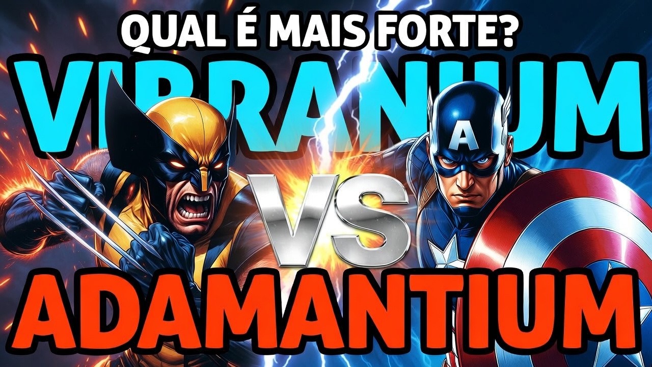 WOLVERINE vs CAPITÃO AMÉRICA: Qual Metal VENCE ? Adamantium ou Vibranium