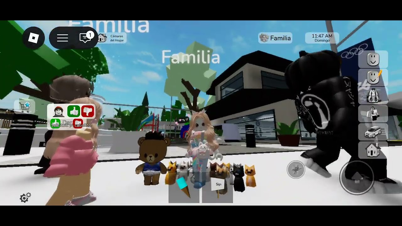 Jugando con mis amigas robro