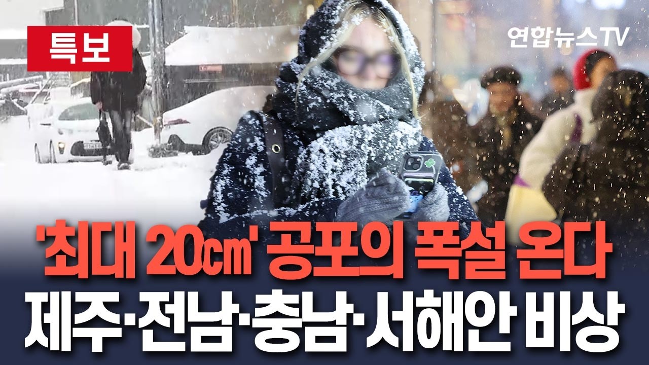[🔴특보] 