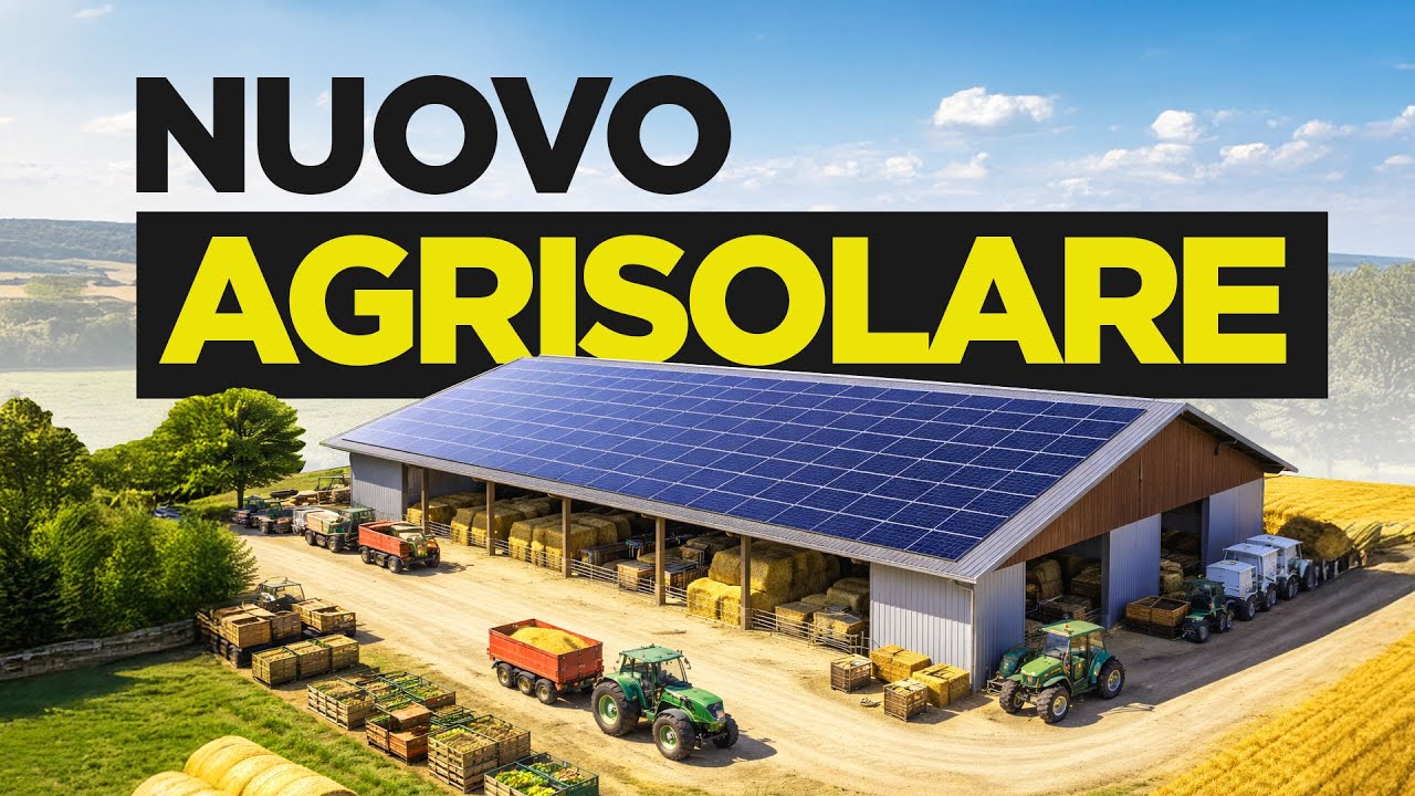 FACILITY PARCO AGRISOLARE: scopriamo il nuovo incentivo per le imprese agricole | RiESCo