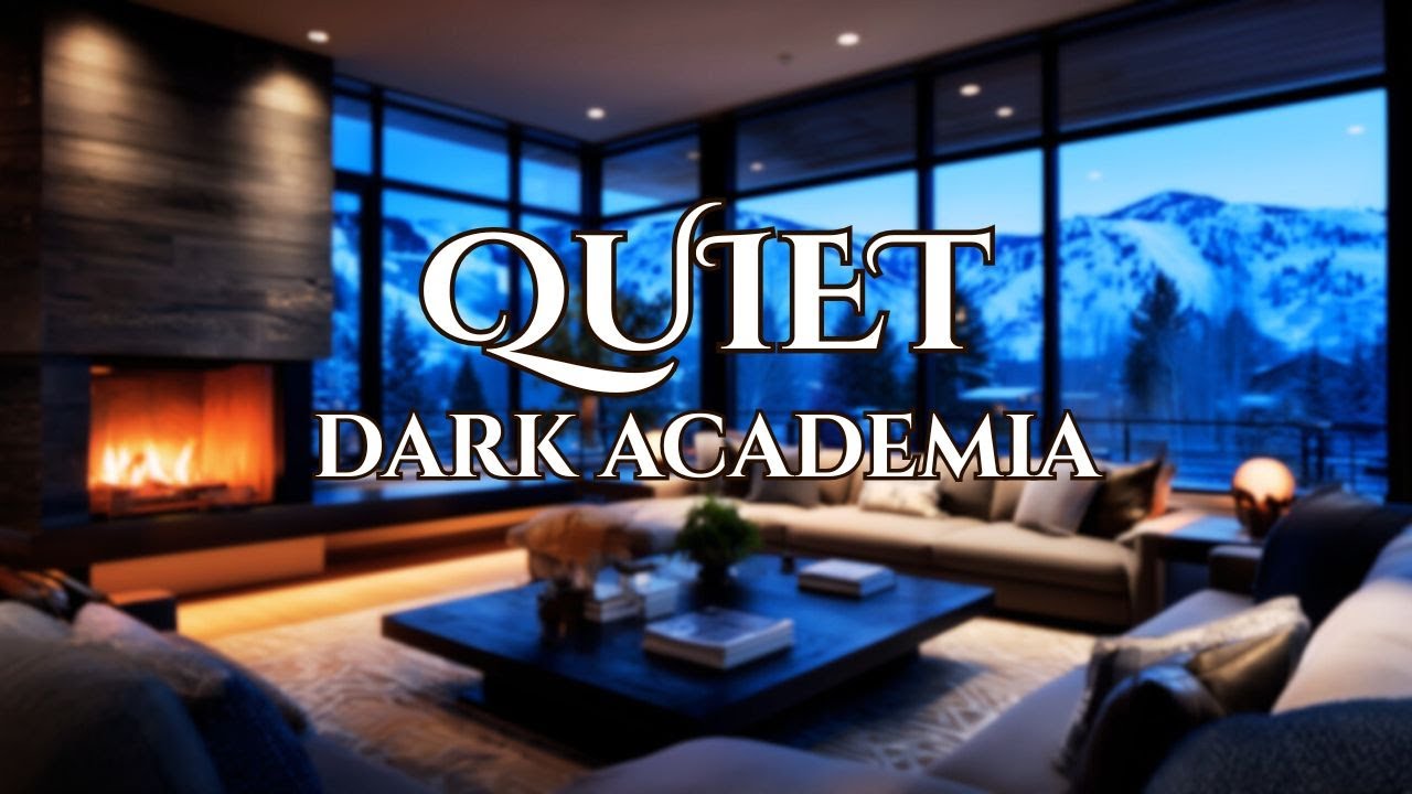 Slow Closing Piano | Dark Academia Music for Late Night Focus