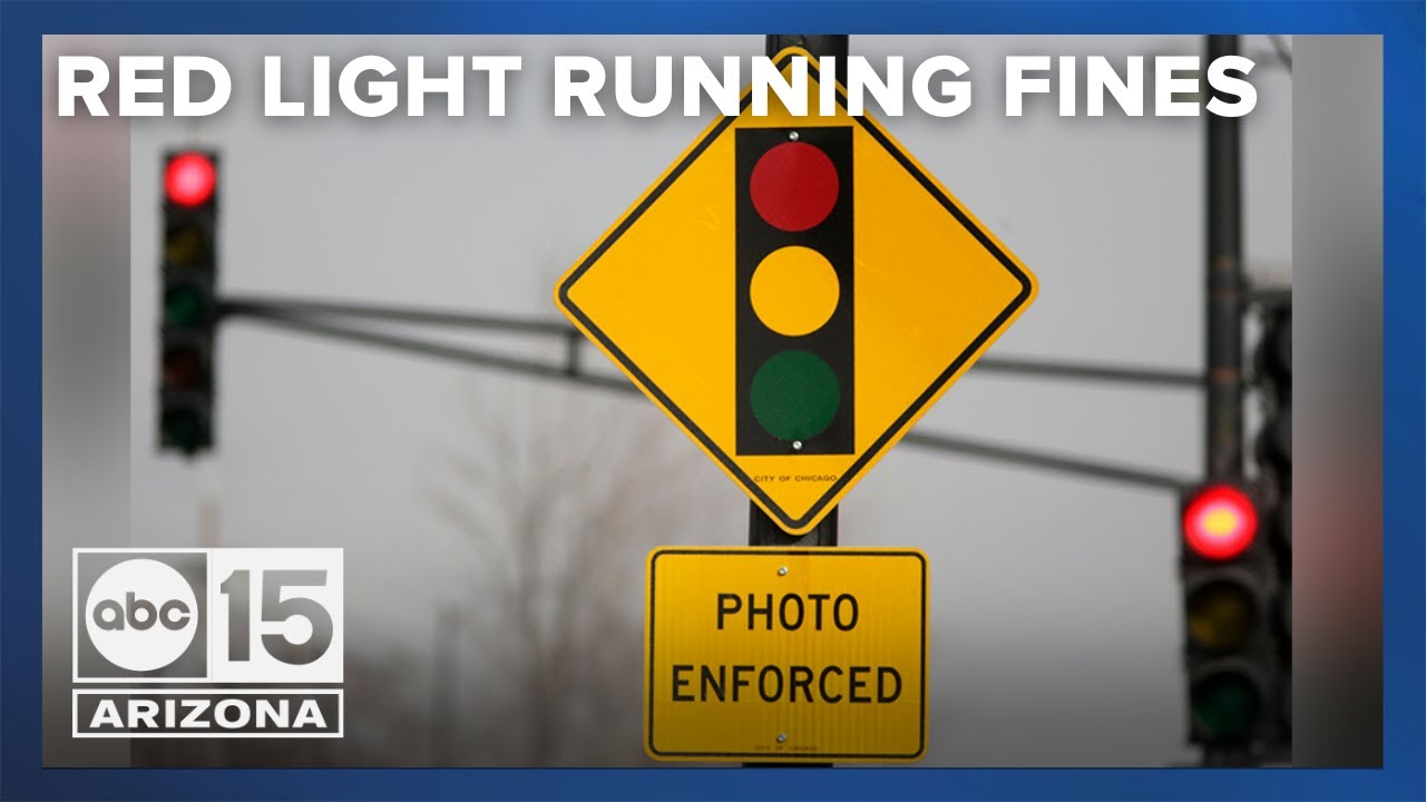 Running a red light in Arizona will cost you more than a fine