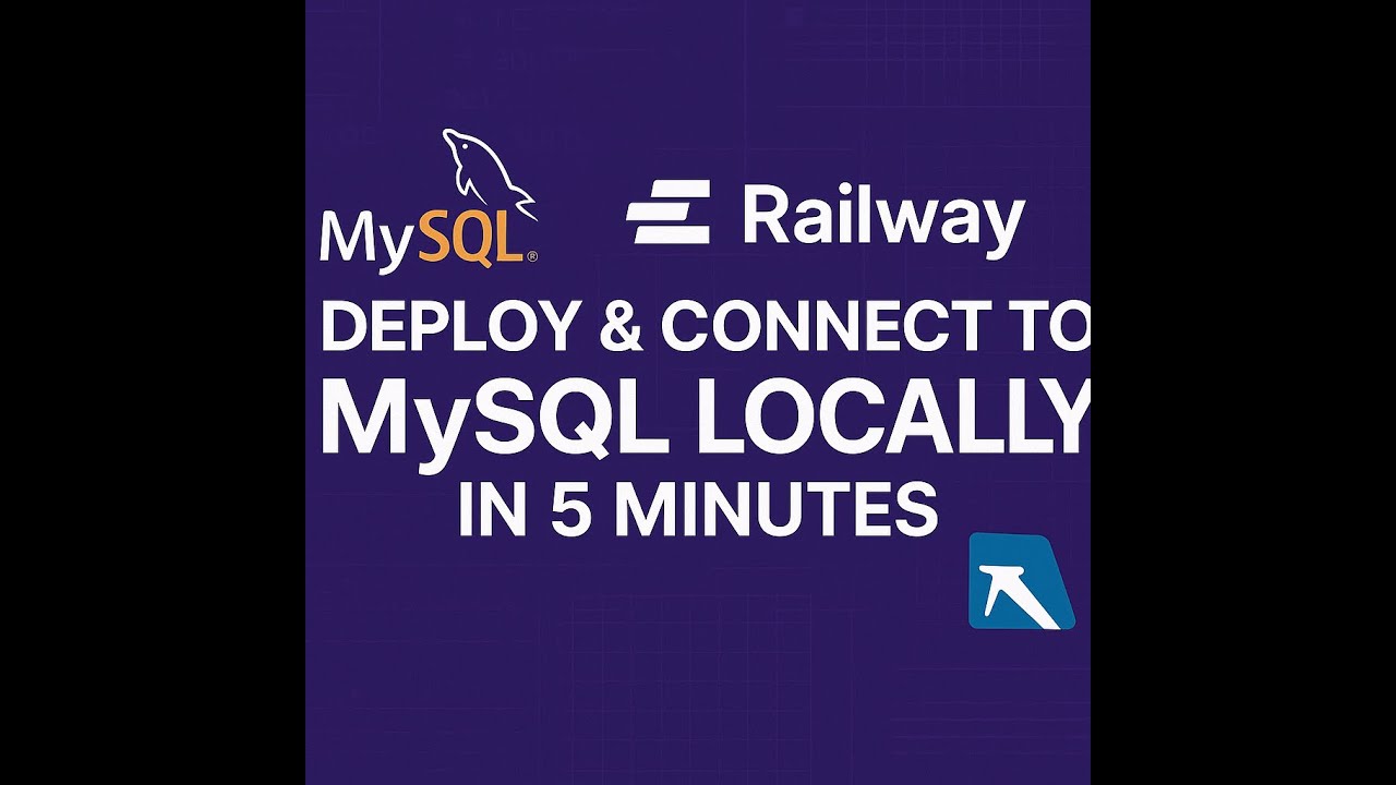 Deploying and Testing MYSQL Database on Railway cloud.