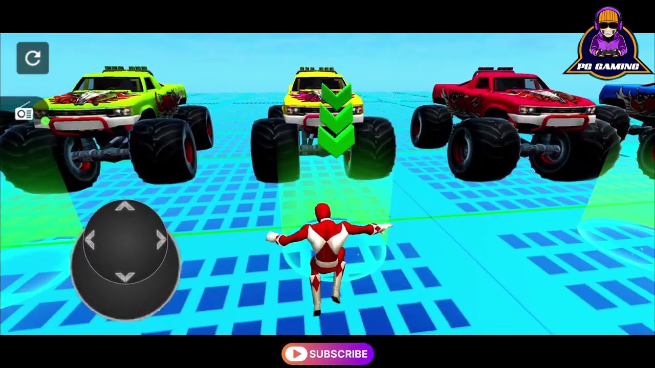 Mega car stunt  | gaming 😇🙉