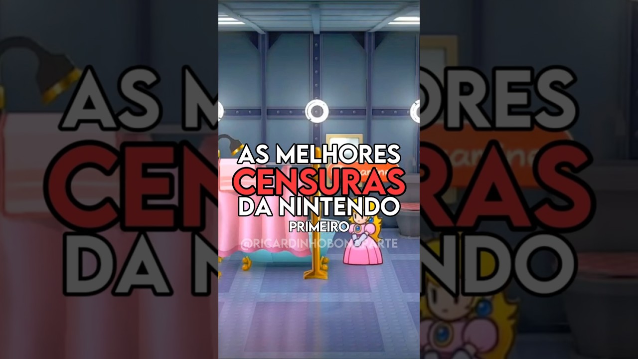 As Censuras Mais Engra&ccedil;adas da Nintendo!😂 #games #curiosidades #nintendo