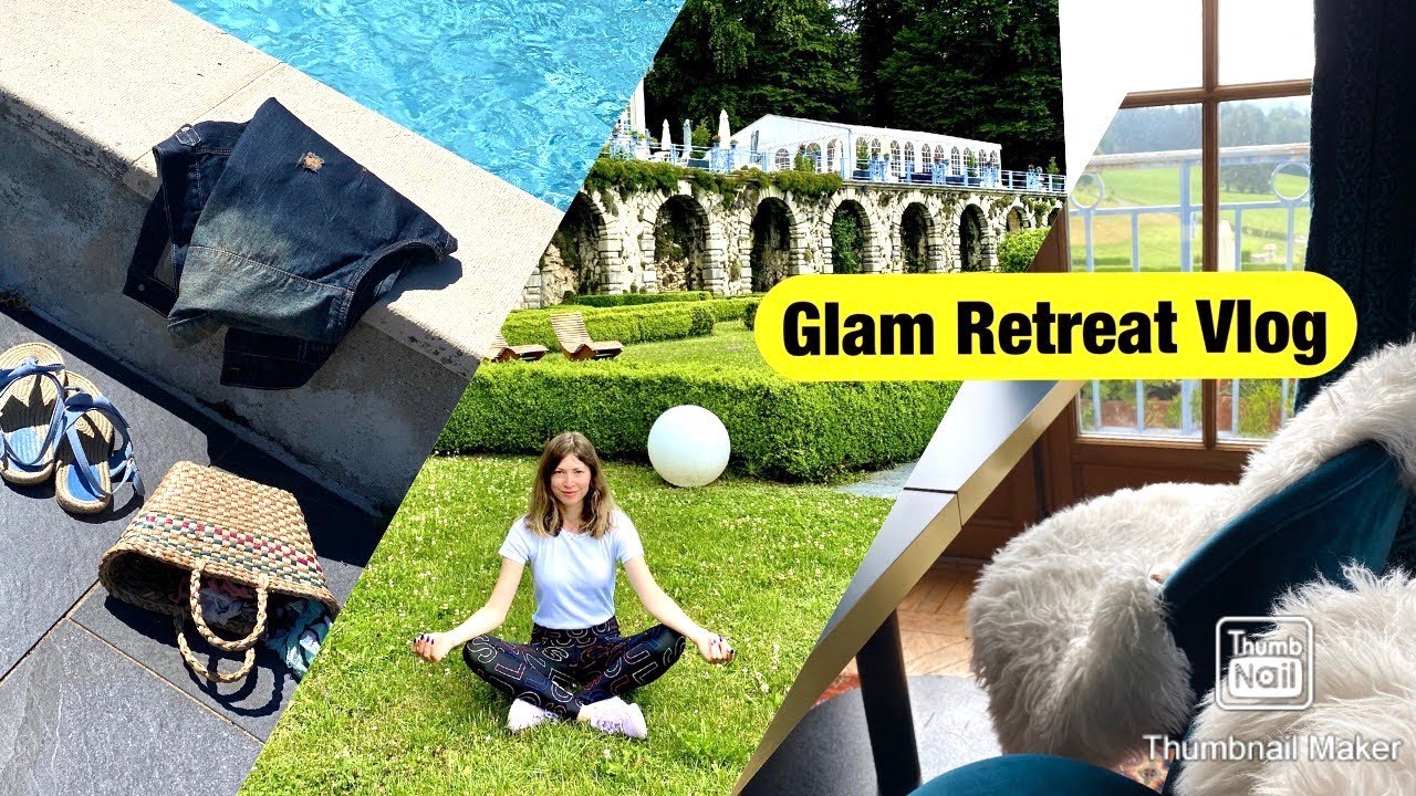 Luxury Yoga Retreat // Chateau Style weekend Vlog // swissmayya