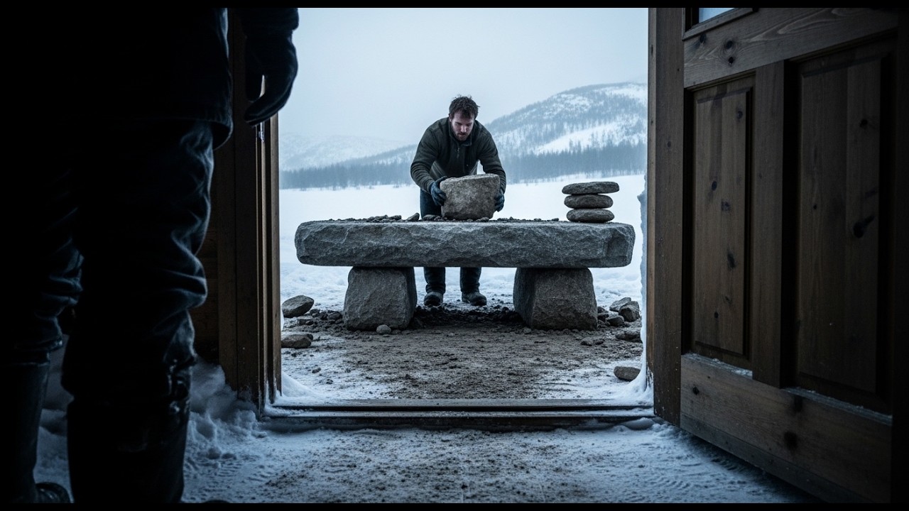 Everyone Thought His Stone Bench Was Crazy — Until It Held Heat for 18 Hours With No Fire at −30°F