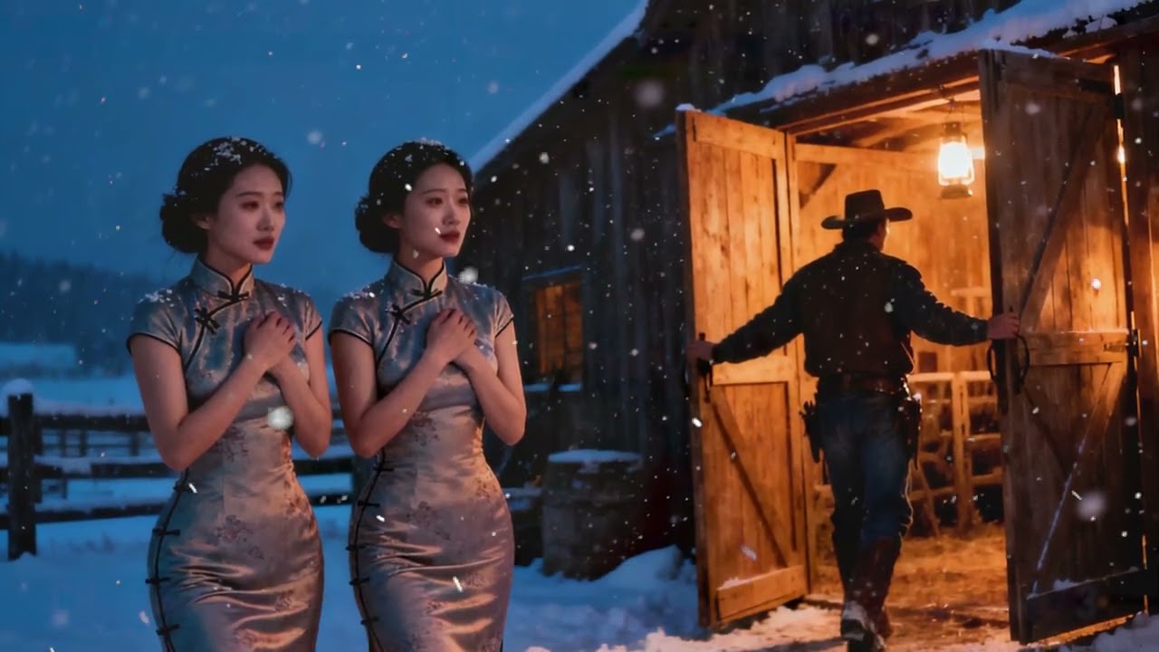“Could We Rest in Your Barn ” Identical Chinese Twins Asked | Rancher Opened His Door… And His Hea