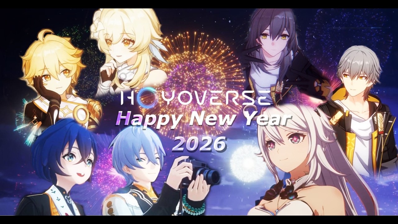 【謹賀新年】On The Journey×Hoyoverse×2026年 あけましておめでとう！【崩壊3rd】【原神】【崩壊:スターレイル】【ゼンレスゾーンゼロ】【MAD/GMV】