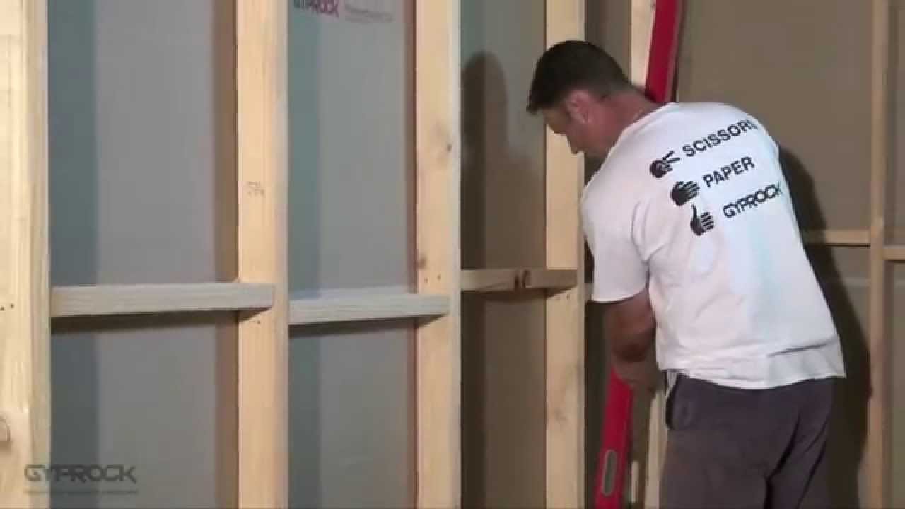 Installing Gyprock plasterboard - Plasterboard walls and ceilings