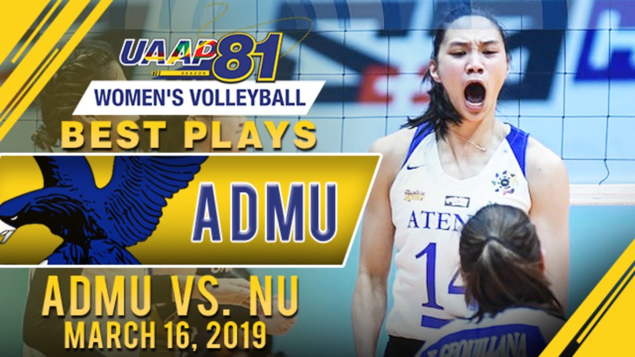 UAAP 81 WV: Bea de Leon's Best Plays | ADMU vs. NU | March 16, 2019
