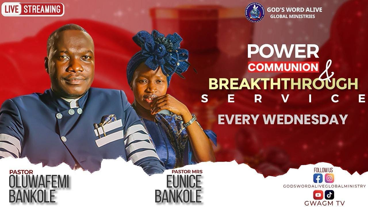 POWER COMMUNION AND DELIVERANCE SERVICE || WED- 11-02-2026 II PASTOR OLUWAFEMI BANKOLE