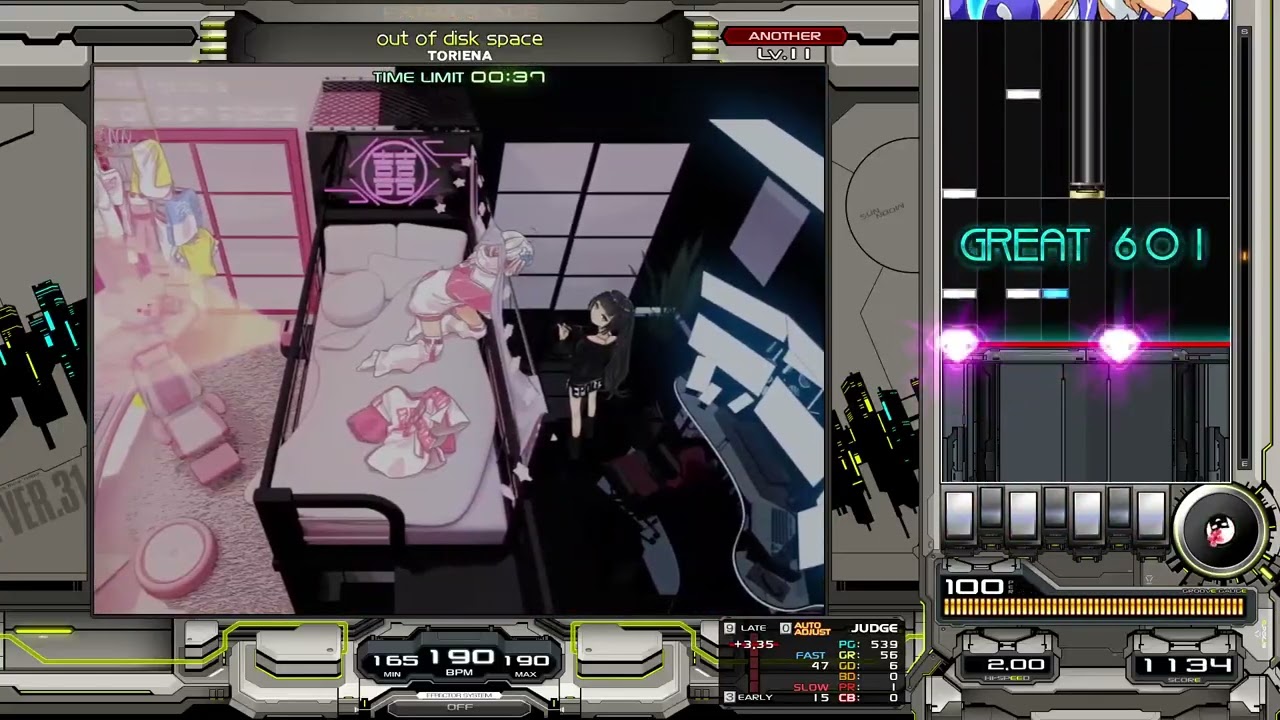 beatmania IIDX 31 EPOLIS out of disk space SPA 正規