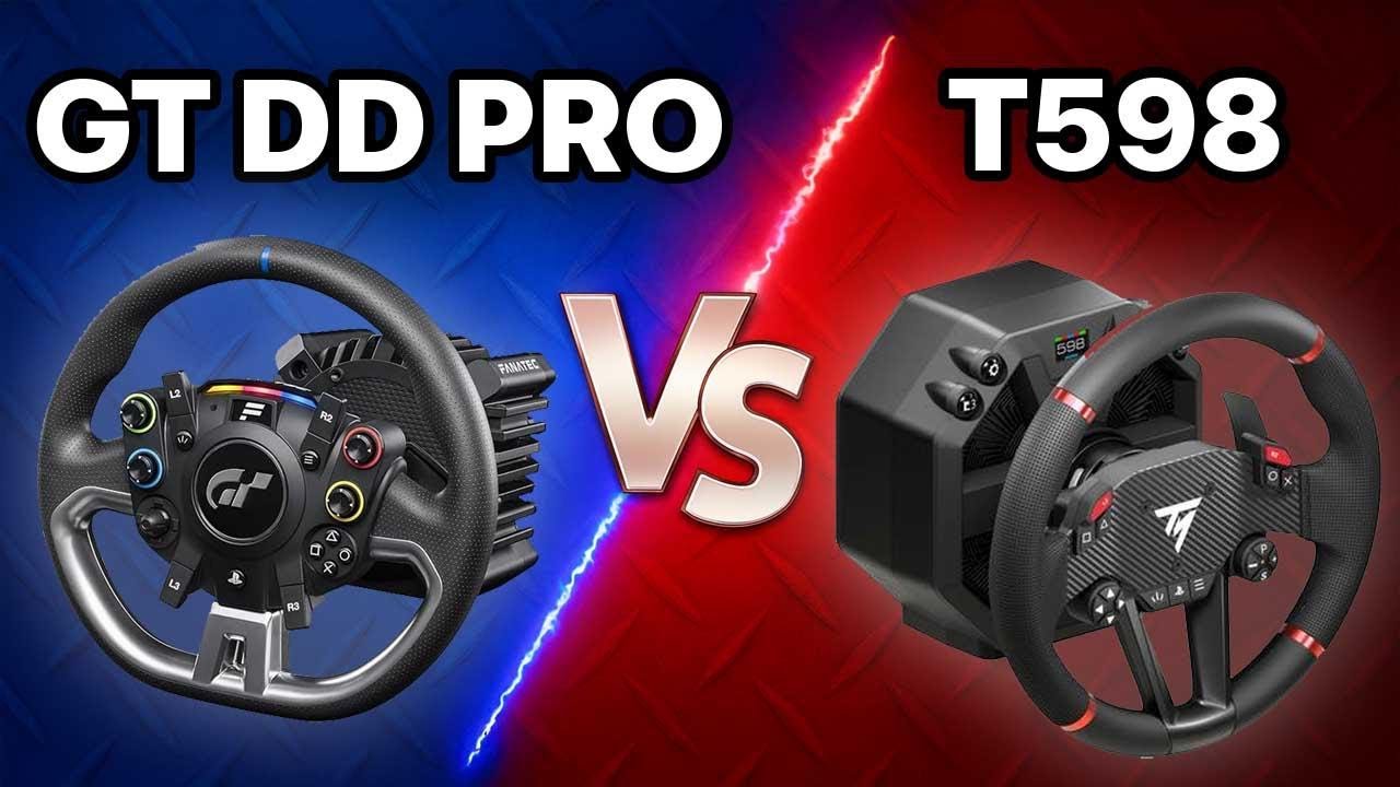 Fanatec GT DD Pro vs Thrustmaster T598 — La Vérité Que Personne Ne Dit