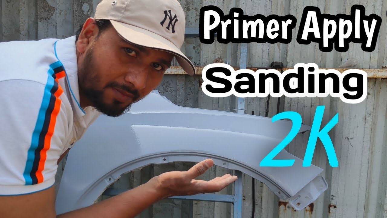 Primer apply 2k primer|2k primer sanding|EP07