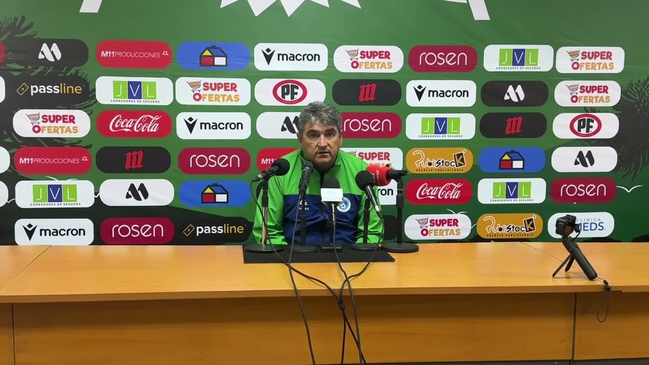 Astorga: “quedo conforme con el rendimiento del equipo” radio Santiago Temuco VS puerto Montt 
