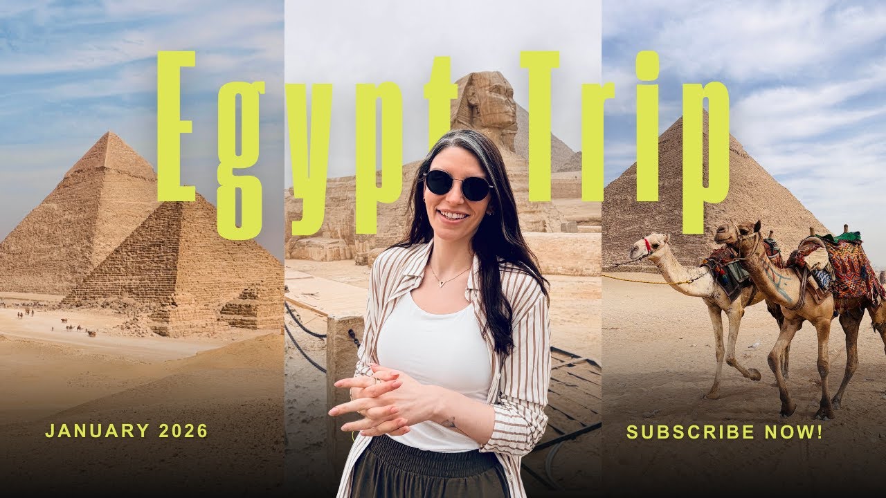 Exploring the Great Pyramids of Giza - a lifelong dream