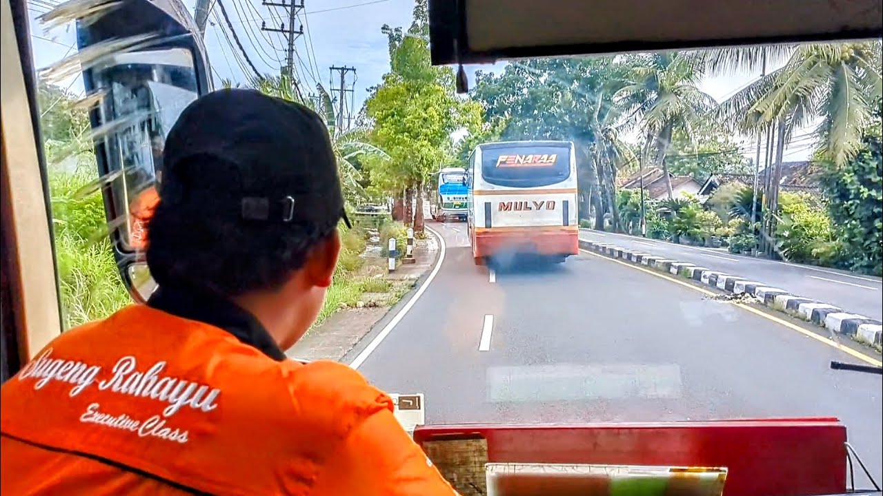 PANTAU BUS BELAKANG, TERNYATA BUS DEPAN DEKAT! AUTO ZONK...???