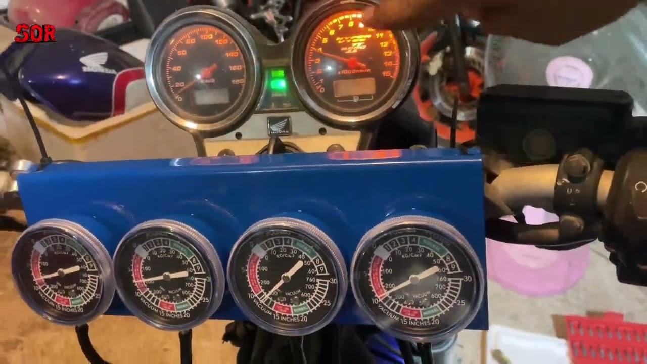 cb400สตาร์ทไม่ติด(จอดนาน)