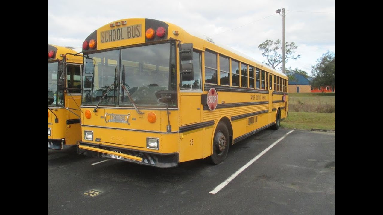 PUBLIC ONLINE AUCTION: 1999 Thomas Built School Bus Saf-T-Liner MVP ER