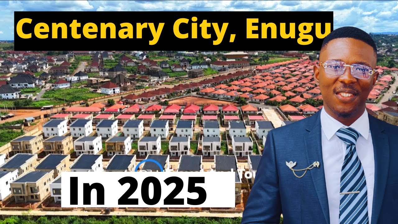 Latest Drone View of Centenary City, Enugu in 2025 | The Latest Development | Sports Island Estate 