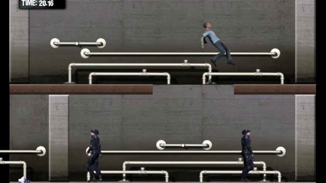 16년만에 처음 깬 게임.. 프리즌 브레이크 탈옥 게임 (Prison Break flash game)