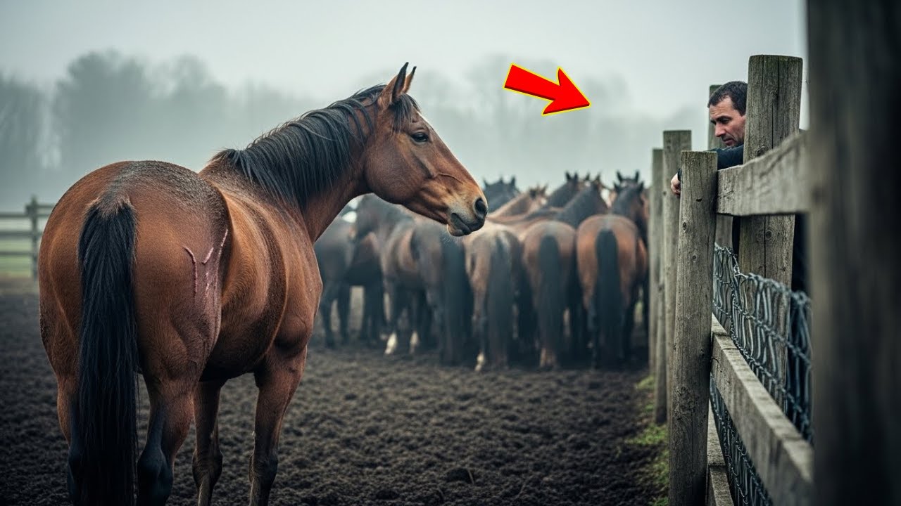 Das Pferd erkannte ihn im Schlachtpferch – was danach geschah, zerstörte sie beide